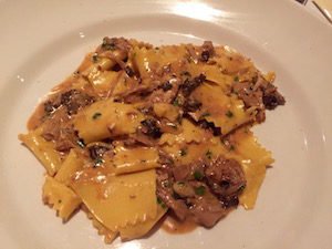 Pappardelle con Fagiano e Morelle