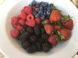 elegant fruit plate