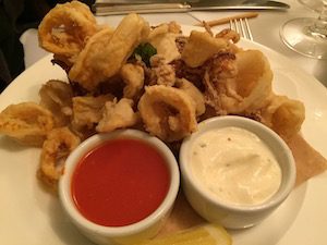 Calamari Fritti seafood