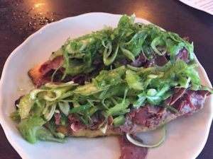 Smoked Beef Heart Pastrami Toast- Local Food Eater