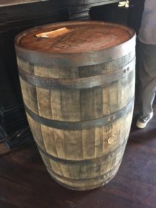 Maker's Mark barrel