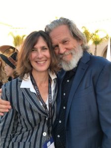 Susan Kucera and Jeff Bridges